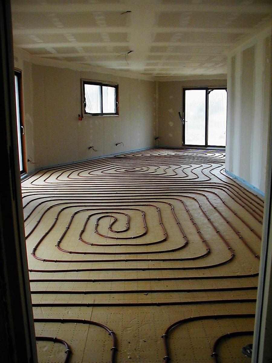 Plancher chauffant